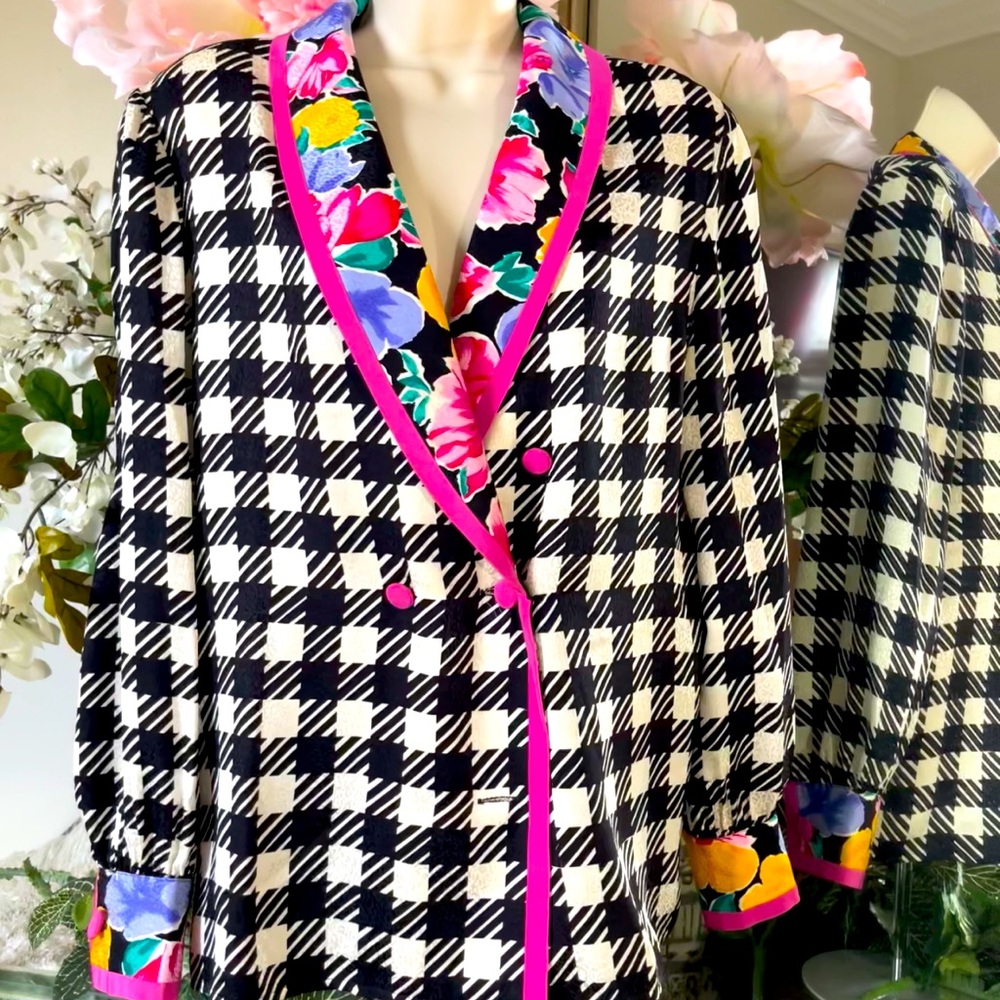 Exit Shops Silk Blouse